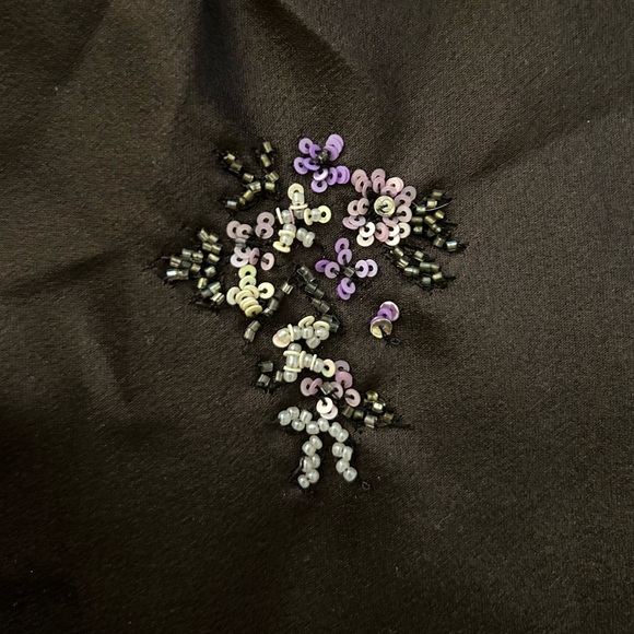 Zara Beaded Spaghetti Strap Slip Dress - Picture 4 of 5